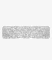 Tapete Passadeira Felpudo 50cmx 200cm Infinita Cor Branco