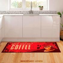 tapete passadeira Get more coffe 140x40cm tapete passadeira Get more coffe 140x40cm