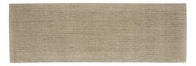 Tapete Passadeira Lisa Retangular Juta Bege 0,6x1,8m Apaeb