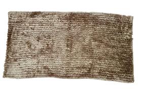 Tapete Passadeira Macio 50 Cm X 100 Cm Bouclê Paris - Bege