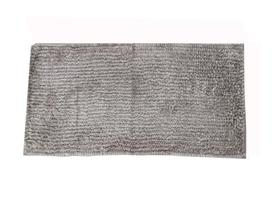 Tapete Passadeira Macio 50 Cm X 100 Cm Bouclê Paris - Prata