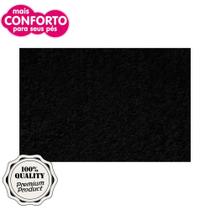 Tapete Passadeira Macio 50 X 100 Cm Classic Cores Preto