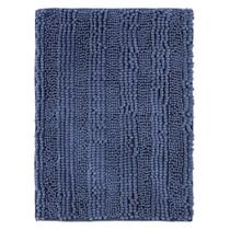 Tapete Passadeira Microfibra 60x120cm Pop Wave Azul Kacyumara
