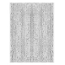 Tapete Passadeira Microfibra 60x120cm Pop Wave Pérola Kacyumara Tapete Passadeira Microfibra 60x120cm Pop Wave Pérola Kacyumara