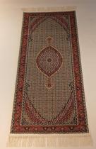 Tapete Passadeira Oriental Mahi Bege 200x80 Cm Tipo Persa