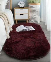 Tapete passadeira oval 1,50m x 50cm antiderrapante, antialérgico oferta