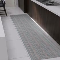 Tapete Passadeira Para Cozinha Antiderrapante 45 x 1,30 Decoração Rustica Clean - Renascence Têxtil