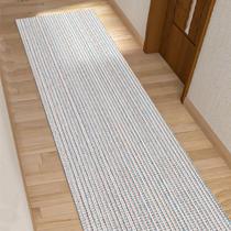 Tapete Passadeira para Cozinha e Quarto Artesanal Minimalista 100 Algodão Listrado Rústico Cru Marrom Tapete Passadeira para Cozinha e Quarto Artesanal Minimalista 100 Algodão Listrado Rústico Cru Marrom