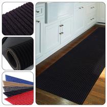 Tapete Passadeira Poliester, Listrado Antiderrapante 0,5x5