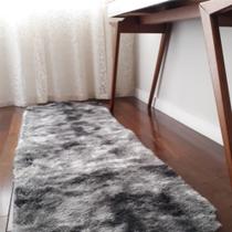 Tapete Passadeira Sala Quarto Felpudo 2,00x0,55 Corredor Peludo Macio Luxo Shaggy