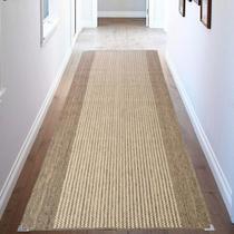 Tapete Passadeira Sisal 66 X 320 cm - PS-31 Bege/Castanho