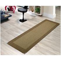 Tapete Passadeira Sisal Antiderrapante Sala Quarto 0,50x1,50