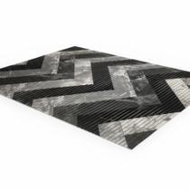 Tapete Passadeira Zig Marmore Cinza Kapazi Largura 65cm x 1m Tapete Passadeira Zig Marmore Cinza Kapazi Largura 65cm x 1m