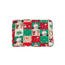 Tapete Patchwork Natalino 40x60cm Tecido Multiart Tapete Patchwork Natalino 40x60cm Tecido Multiart