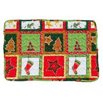 Tapete Patchwork Natalino 40x60cm Tecido Multiart Tapete Patchwork Natalino 40x60cm Tecido Multiart