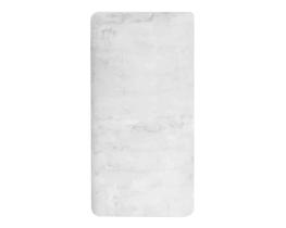 Tapete Pele Bangor 1,00 x 1,50 Branco Niazitex