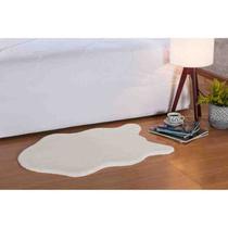 Tapete Pele Borrego 0,60 x 0,90 Branco Niazitex