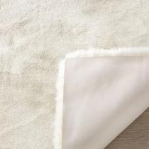 Tapete Pele De Coelho Antiderrapante Redondo Melody 140cm - Jolitex