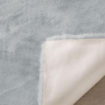 Tapete Pele De Coelho Antiderrapante Redondo Melody 140cm - Jolitex