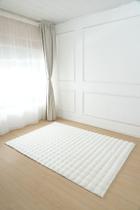 Tapete Pelo Alto Ondulado Waves 100X140Cm - Jolitex - Branco