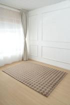 Tapete Pelo Alto Ondulado Waves 140X200Cm - Jolitex - Bege