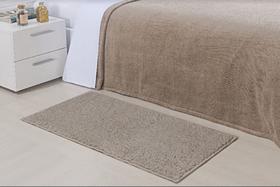 Tapete pelo toque super macio 100% antiderrapante 0,50x1,00 beira cama sala corredor classic oasis