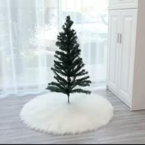 TAPETE PELÚCIA ÁRVORE DE NATAL PELEGO PELO ALTO GRANDE 80x80 ,100x100 ,150x150, 160x160 cm