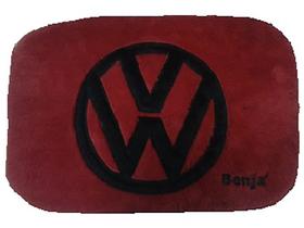 Tapete Pelucia Capa VW Universal 58 X 40 - Vermelho