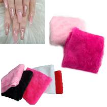 Tapete Pelúcia Para Fotos De Unhas Cenário Manicure