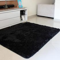 Tapete Peludo 2,00x1,50 Para Sala Ou Quarto Preto Tapete Peludo 2,00x1,50 Para Sala Ou Quarto Preto