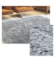 Tapete Peludo Apolo 1,00 x 1,50 Prata Prata Têxtil Tapete Peludo Apolo 1,00 x 1,50 Prata Prata Têxtil