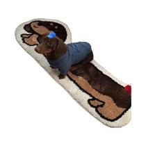 Tapete Peludo Com Design De Cachorro Para Quarto E Sala De Estar Lavável Na Máquina Decoração