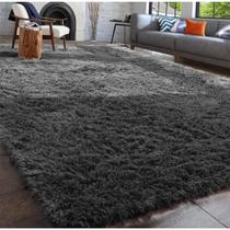 Tapete Peludo Felpudo 3x2 Metros Grande Pelúcia Sala TV Quarto Conforto Térmico Decoração Luxo