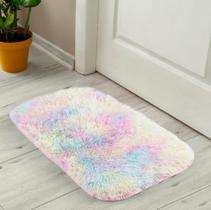 Tapete Peludo Porta Passadeira Quarto - 60cmx0,40cm