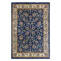 Tapete Persa Azul Detalhes Bege 300x400 1 Milhões de Nós m² Tapete Persa Azul Detalhes Bege 300x400 1 Milhões de Nós m²