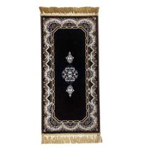 Tapete Persa Royal Marrom 50x100cm Fio Acetinado - Decoração para Quarto e Sala Tapete Persa Royal Marrom 50x100cm Fio Acetinado - Decoração para Quarto e Sala