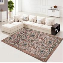 Tapete Persa Sala Quarto ou Escritório Estilo Rústico Antiderrapante Casa Dona Tapete Persa Sala Quarto ou Escritório Estilo Rústico Antiderrapante Casa Dona