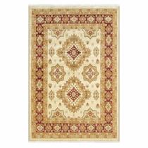 Tapete Persa Tons Vermelho 200x300cm Luxuoso Alto Padrão