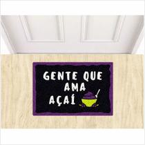 Tapete Personalizado Acai Gente que Ama Açai Decoração Portas Salas e Casas Tapete Personalizado Acai Gente que Ama Açai Decoração Portas Salas e Casas