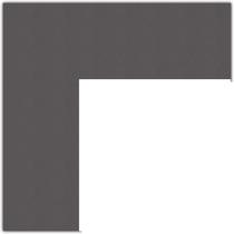 Tapete Personalizado ArtToFrames Cinder/Charcoal para Moldura 17x21