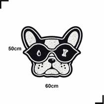 Tapete Pet Cachorro Bulldog Comedouro Agua 60X50 Higienico Tapete Pet Cachorro Bulldog Comedouro Agua 60X50 Higienico