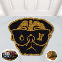 Tapete Pet Cachorro Pug Comedouro Agua Racao 60x50 Higienico Tapete Pet Cachorro Pug Comedouro Agua Racao 60x50 Higienico