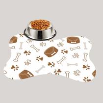 Tapete Pet Emborrachado Antiderrapante Bebedouro Comedouro Pequeno Macio Lavavel Caes Gatos Ossinho Tapete Pet Emborrachado Antiderrapante Bebedouro Comedouro Pequeno Macio Lavavel Caes Gatos Ossinho