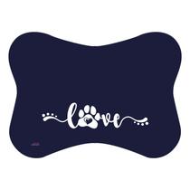 Tapete Pet Osso ul Cachorro E Gato Comedouro