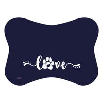 Tapete Pet Osso ul Cachorro E Gato Comedouro