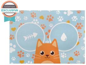 Tapete Pet PVC Estampas - 35cm x 50cm