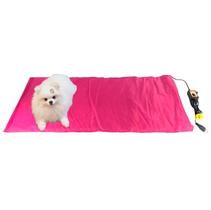 Tapete Pet Térmico Elétrico 100x45cm Almofada Cama Quente Cães Gatos EASY 220v - StyllusTerm
