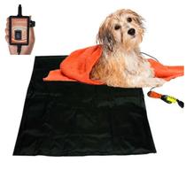 Tapete Pet Térmico Elétrico Almofada Cama Cães Gatos 60x60cm Easy - 220v Styllus Term