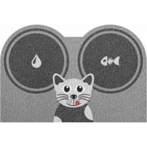 Tapete Pet Vinil 60x40cm Hora do Lanche Cat - 01VISUPHLC - KAPAZI