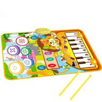 Tapete Piano Musical Interativo Infantil Educativo Sons Divertidos Para Bebês +1 Ano